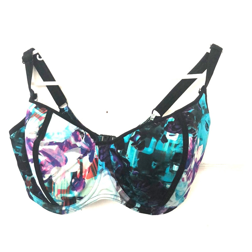 Freya patterned bathing suit top